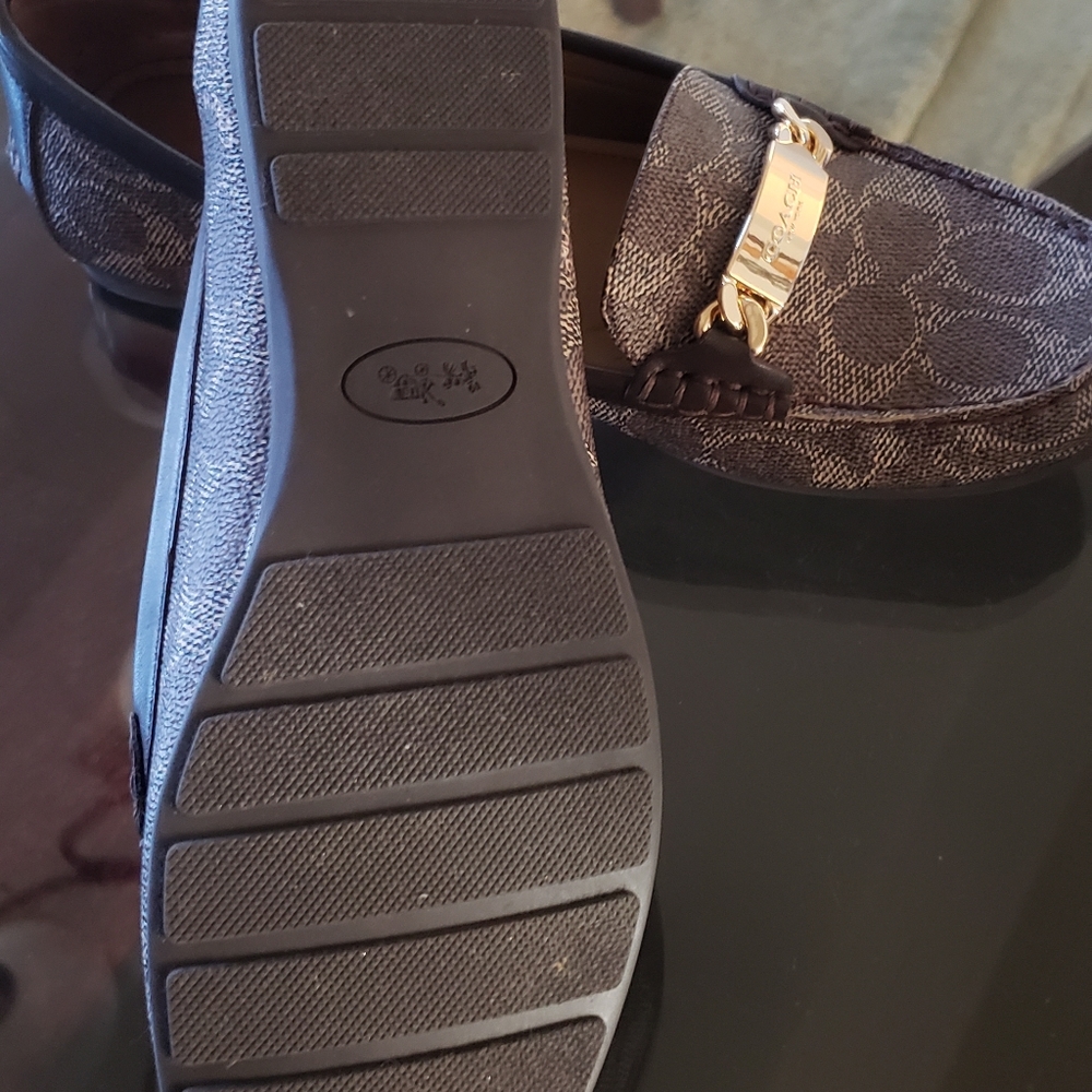 Coach moccasins